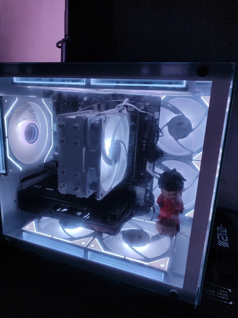 Am5 system unit (Category: Desktops) located in Manila. Submitted by arnelanya39215 (Listing ID 1466202378, Image 1). Description: 🔥 FOR SALE / SWAP — AM5 GAMING PC 🔥 💰 ₱37,000 🔄 Pwede din SWAP sa LAPTOP or HANDHELD — offer lang! 🖥️ FULL SPECS: • Ryzen 5 8500G — AM5 • ASUS A620M • Sapphire Pulse RX 6600 • 16GB (1x16GB) DDR5 ADATA 4800MHz • 512GB ADATA NVMe SSD • Corsair CX550M 550W 80+ Bronze • Thermalright Assassin X120 • YGT N195 Case • 7x