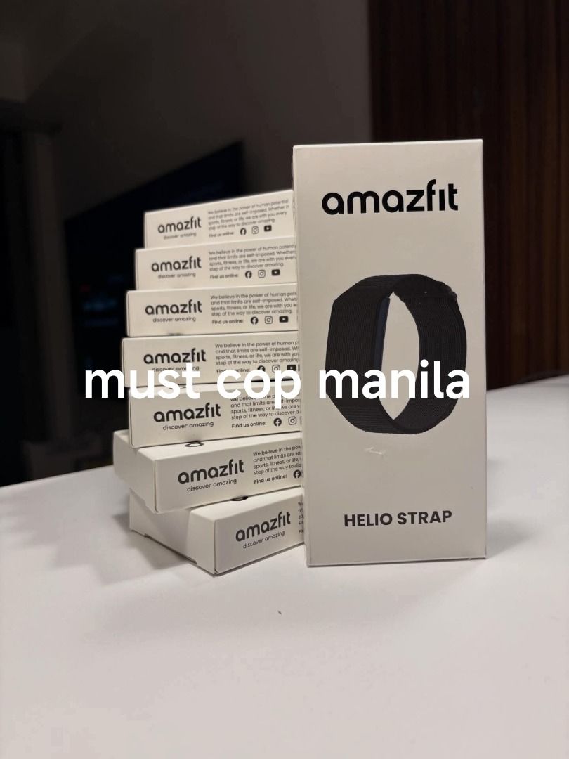 amazfit helio strap (Category: Women's Watches) located in Manila. Submitted by jmcvillareal12 (Listing ID 1466325279, Image 1). Description: 🔥 Amazfit Helio Strap – On Hand Today! Limited quantities available. 💰 Only 7500 📍 Commonwealth, Quezon City 🤝 Meetups available 🚚 Nationwide shipping available For your security, all transactions are only conducted through this page. We do not transact through any other page or account. Send us a mess