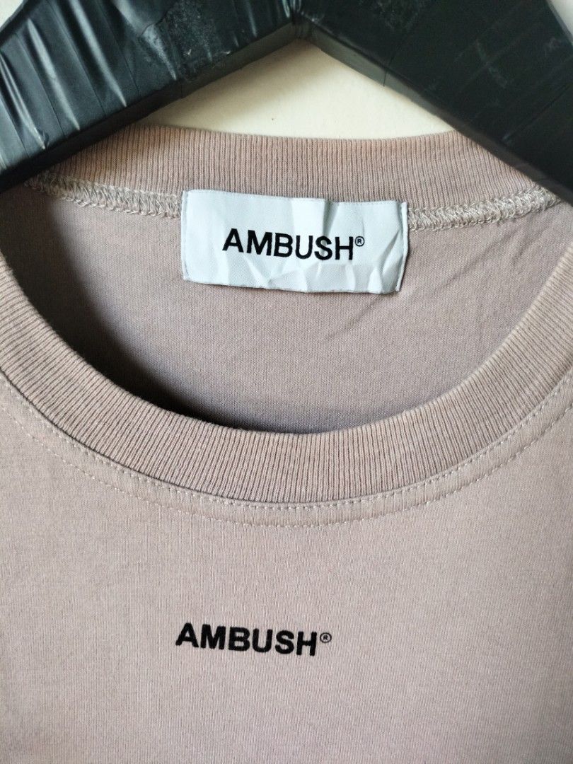 AMBUSH (Category: Tshirts & Polo Shirts ) located in Calbayog City. Submitted by mr.thrifter_ph. (Listing ID 1466228437, Image 3). Description: AMBUSH - size 2 - Width 20 - Length 29 - SINGLE STITCH - Good Condition - Colorrate 9/10 - issue nasa picture.