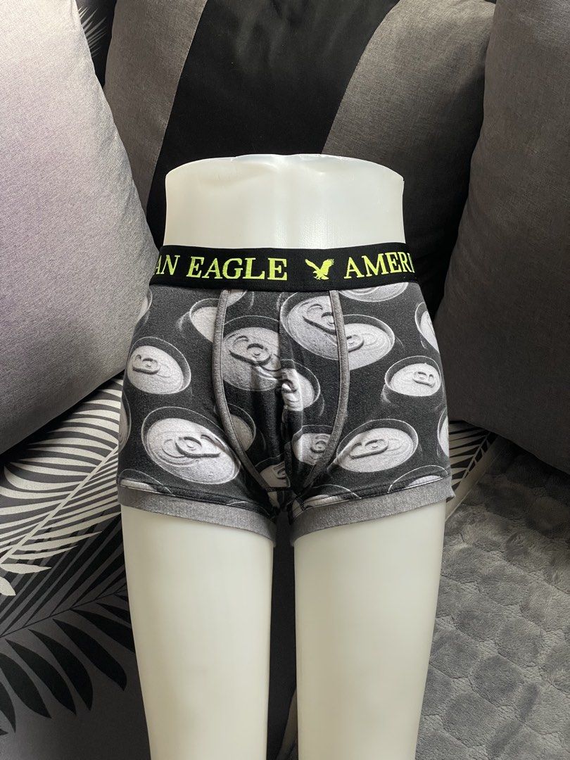 AMERICAN EAGLE B Size 34-36 (Category: Underwear) located in Cabanatuan. Submitted by iselect_finds (Listing ID 1466202007, Image 1). Description: Authentic Boxer Briefs Ready to wear ✅ Malinis ✅ Masisikip po ang waistband ✅ Walang faded (color may change due to lighting) Selected items. Shipping via J&T.
