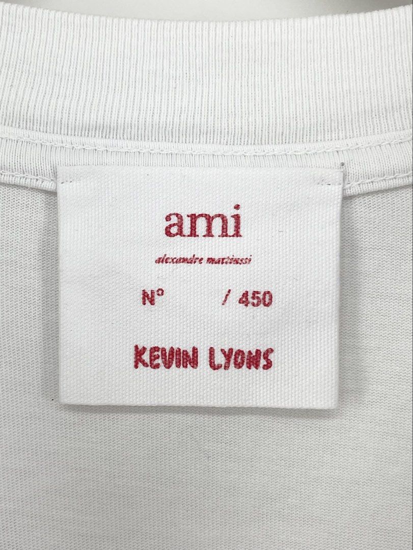 Ami x Kevin Lyons Little Monster Boxy Oversized Tee (Category: Formal Shirts) located in Mandaluyong City. Submitted by armrhts (Listing ID 1466325417, Image 3). Description: Size: XS Dimensions(inches) •Width: 21" •Length: 25" •Pit to Cuff: 4" .