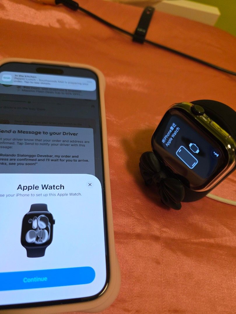 Apple Watch Series 11 46MM-M/L (Category: Wearables & Smart Watches) located in Binan City. Submitted by korean9irl (Listing ID 1461663000, Image 1). Description: Only used once Jet Black 46 mm Complete inclusions DM if interested.