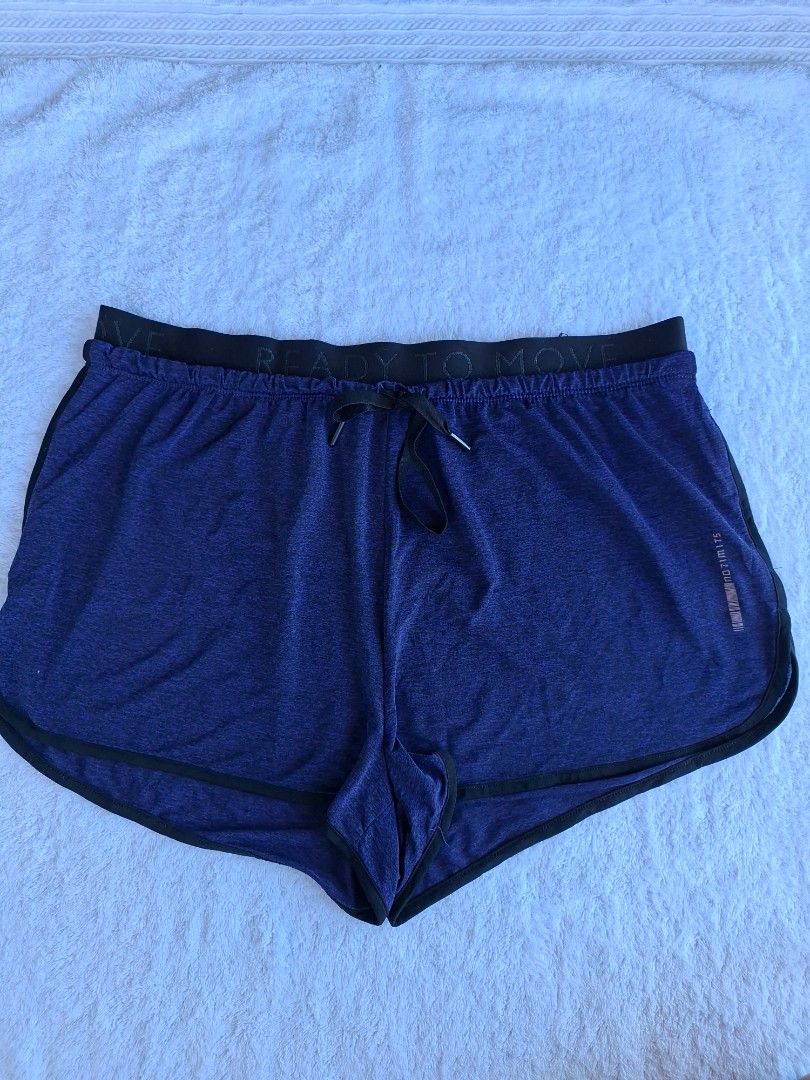 ARDENE PURPLE/BLACK SHORT - L (Category: Shorts) located in Abucay. Submitted by petiteprettyboutiquev2 (Listing ID 1466173819, Image 1). Description: + SF(J&T).