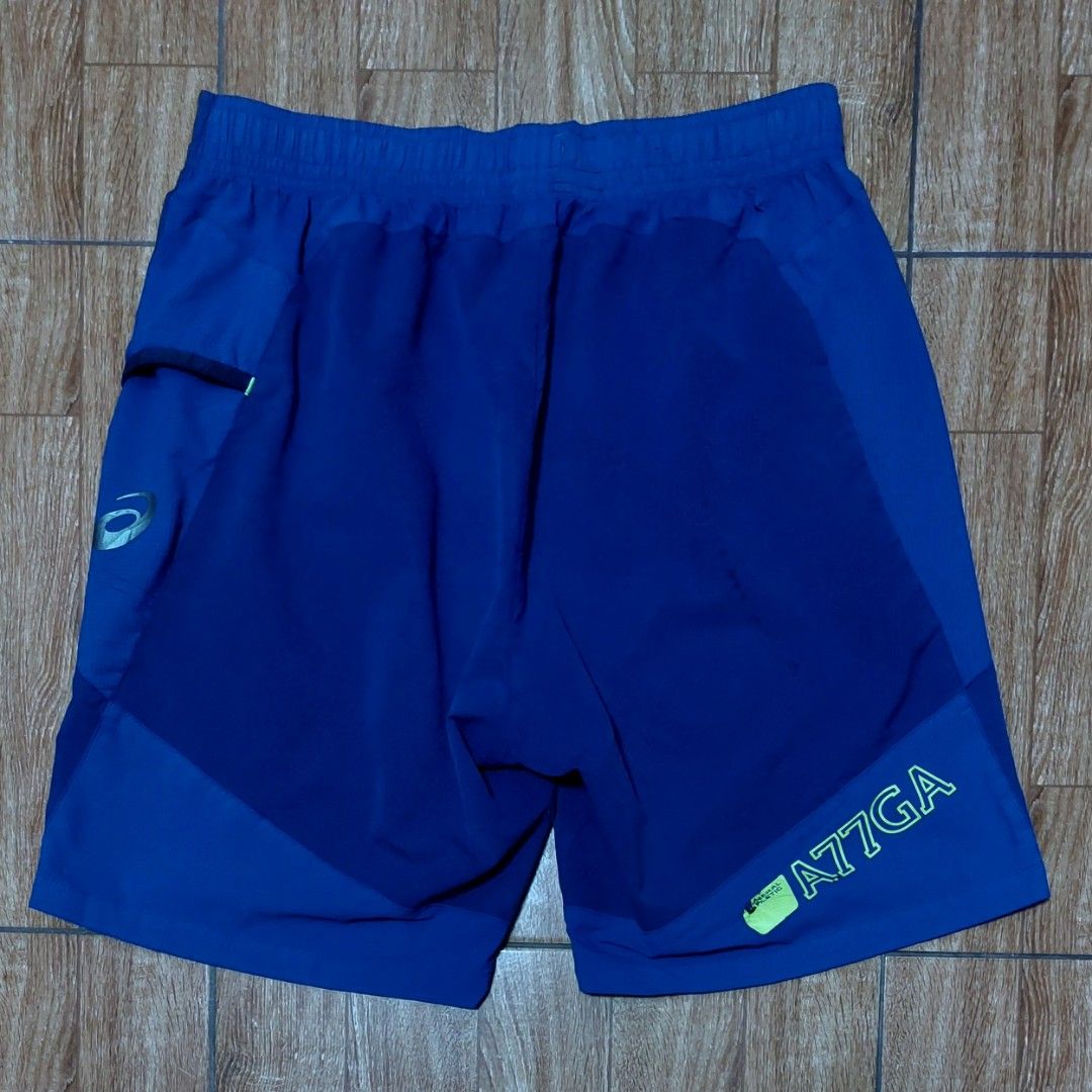 Asics A77 Moving Trunks / Training Shorts (Category: Activewear) located in Baguio. Submitted by wagwagan_001 (Listing ID 1466331920, Image 2). Description: excellent jpn O/US L W: 32 - 35 L: 18.