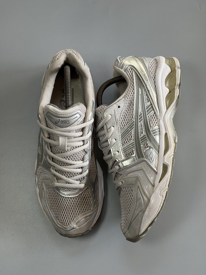 Asics Gel Kayano 14 (Category: Sneakers) located in Manila. Submitted by thriftfinds_dvo (Listing ID 1466312062, Image 1). Description: Asics Gel Kayano 14 Good condition (sign of usage) Us 8.5 Mens/10 wmns/cm 26.5 -Authentic Price:2,000 Loc:Davao city.
