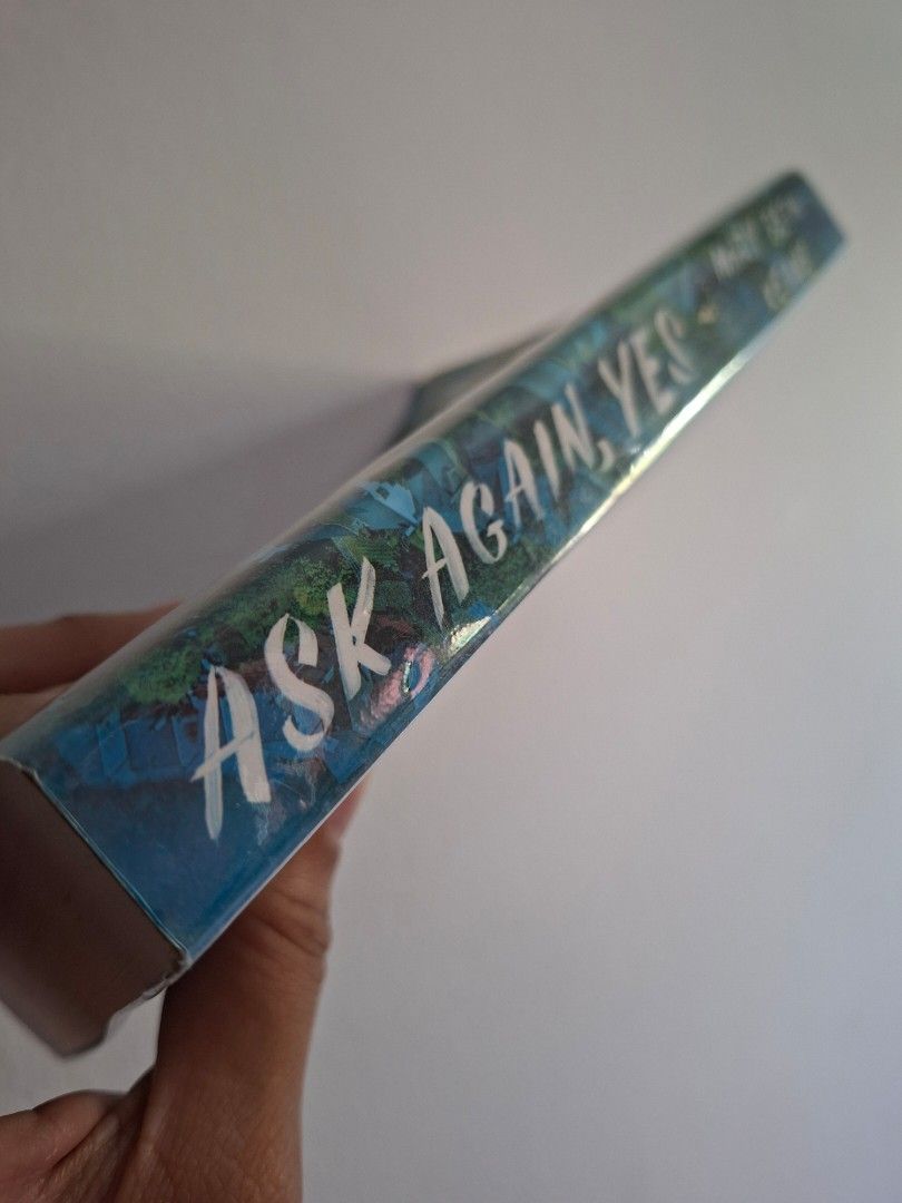 Ask Again, Yes by Mary Beth Keane (Preloved) (Category: Storybooks) located in Subic. Submitted by search_here (Listing ID 1466190369, Image 3). Description: Ask Again, Yes by Mary Beth Keane (Preloved trade paperback) - Condition: with plastic cover, no creases on spine, clean and complete pages, a bit of spotting on the edges - Genre: family drama - 388 pages.