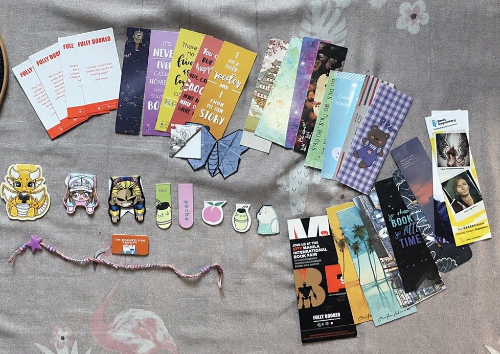 Assorted Bookmarks (Category: Stationery & School Supplies) located in Quezon City. Submitted by bookscostudio (Listing ID 1466252077, Image 1). Description: - magnetic - handmade.