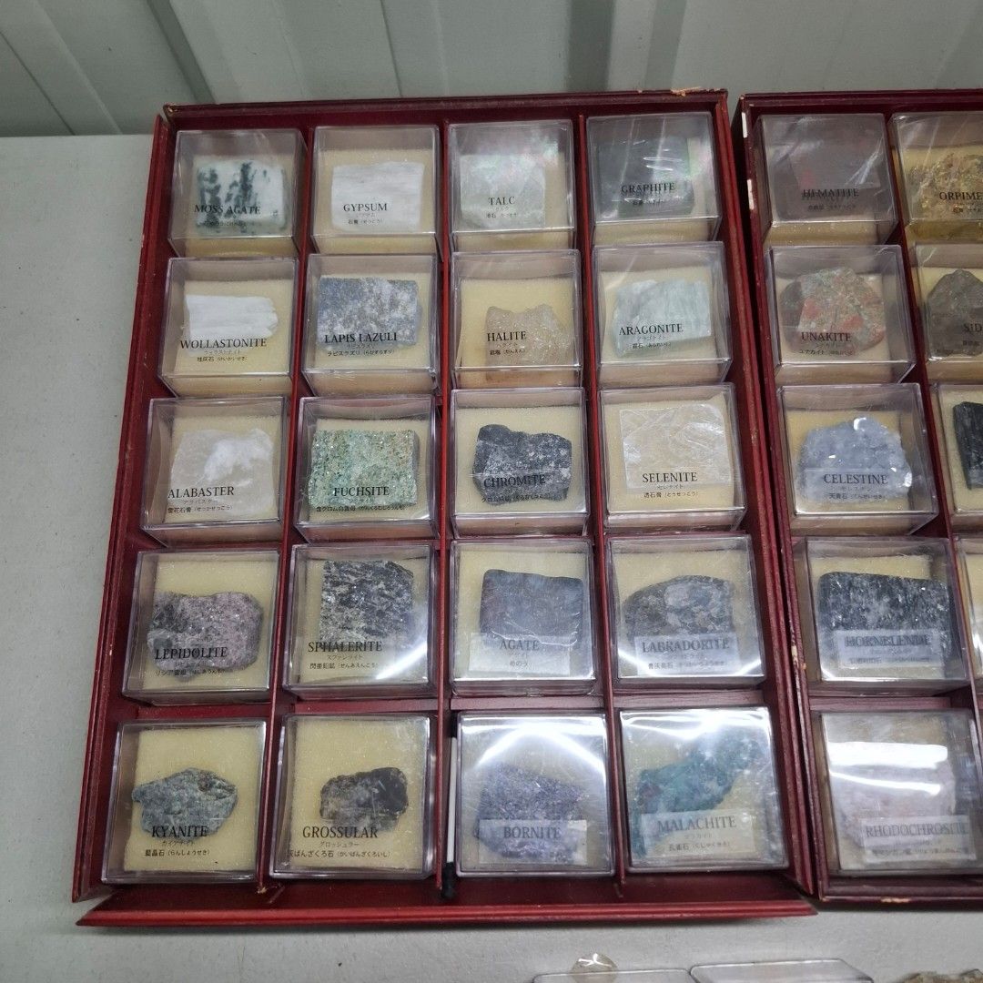 Assorted Minerals and Rocks from Japan (Category: Vintage Collectibles) located in Manila. Submitted by arzhelfromsjs (Listing ID 1466244627, Image 2). Description: Assorted minerals and rocks 43 pieces Diliman, Quezon City Location can do shipping .