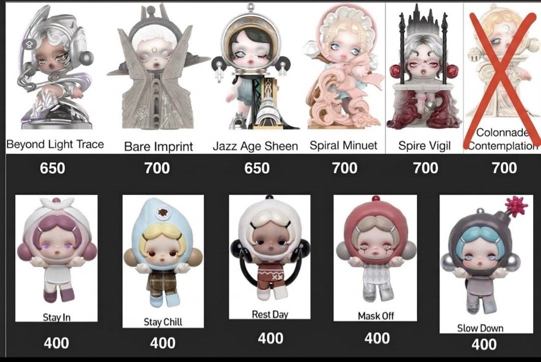 SALE/TRADE- ASSORTED POP MART ITEMS - SKULLPANDA, HIRONO, LABUBU, TWINKLE (Category: Designer & Blind Box Toys) located in Manila. Submitted by riontokioaf (Listing ID 1463655623, Image 1). Description: Almost Everything are SEALED boxes & confirmed designs from Pop now. SKULLPANDA, HIRONO, LABUBU, TWINKLE, DIMOO 📱 MOD: Bank transfer preferred/ Gcash 📌 Meetup - Manila (weekends only) 📦 Pickup (Manila) - Lala / J&T / Book your own rider (paid b