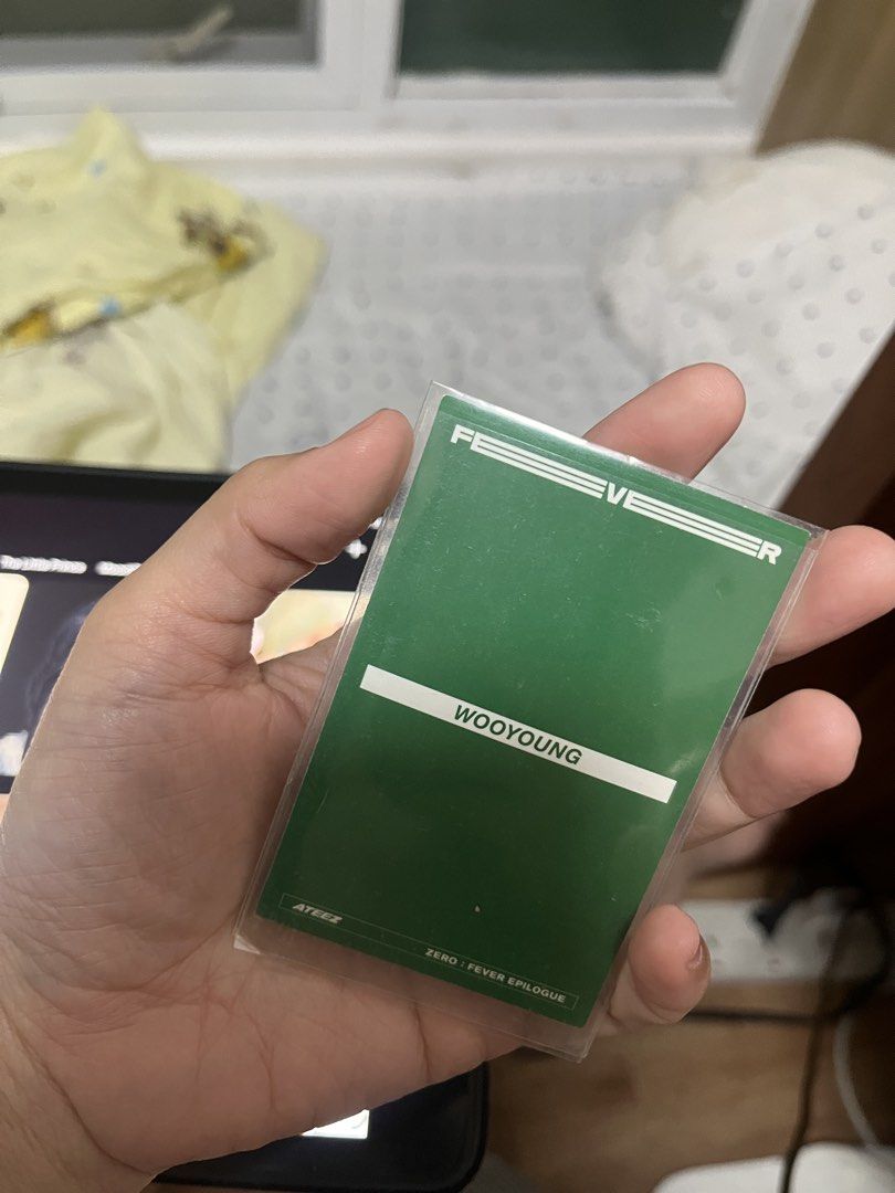 ATEEZ Wooyoung The World PCs (Category: K-Wave Merchandise) located in Makati City. Submitted by mc_24 (Listing ID 1466327742, Image 3). Description: Take all for 250! Slightly negotiable. Bought during preorders and still in mint condition. Outside is just a bit dusty.