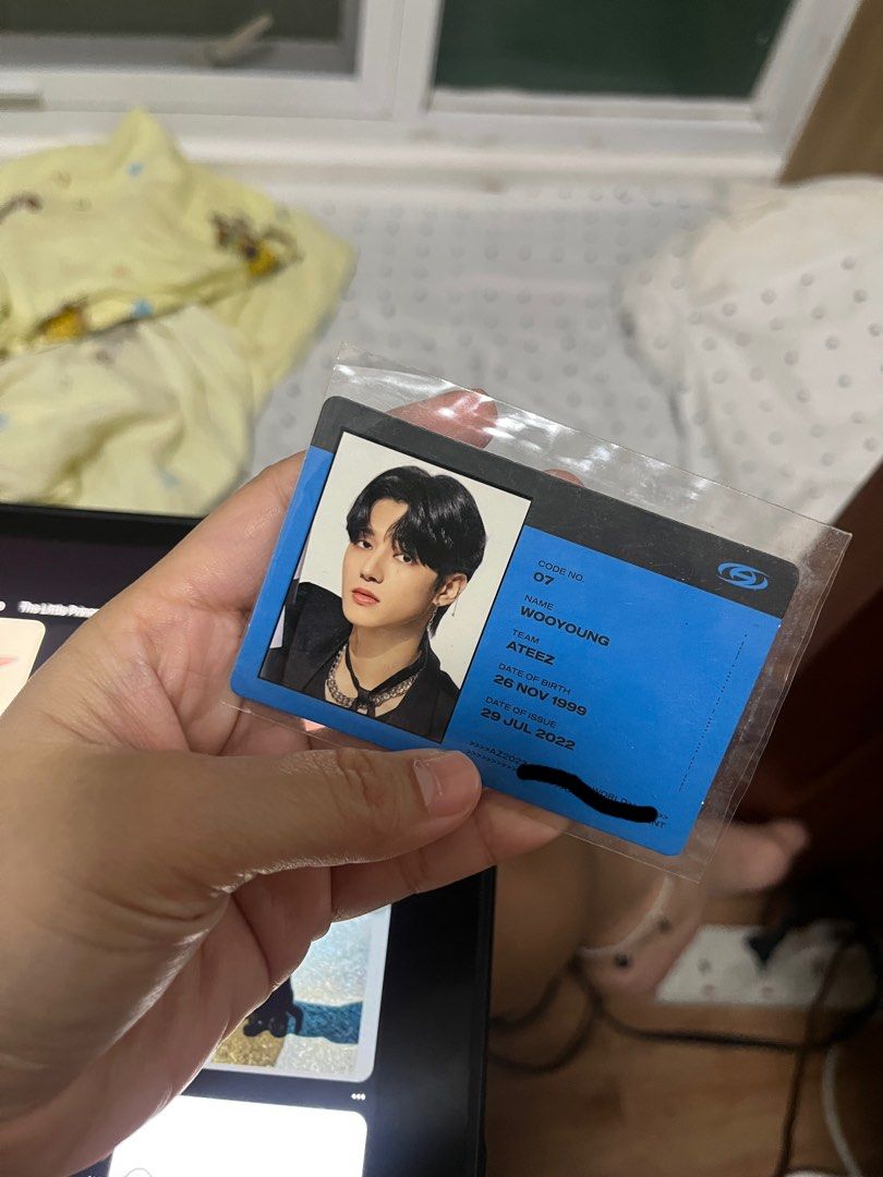 ATEEZ Wooyoung The World PCs (Category: K-Wave Merchandise) located in Makati City. Submitted by mc_24 (Listing ID 1466327742, Image 1). Description: Take all for 250! Slightly negotiable. Bought during preorders and still in mint condition. Outside is just a bit dusty.