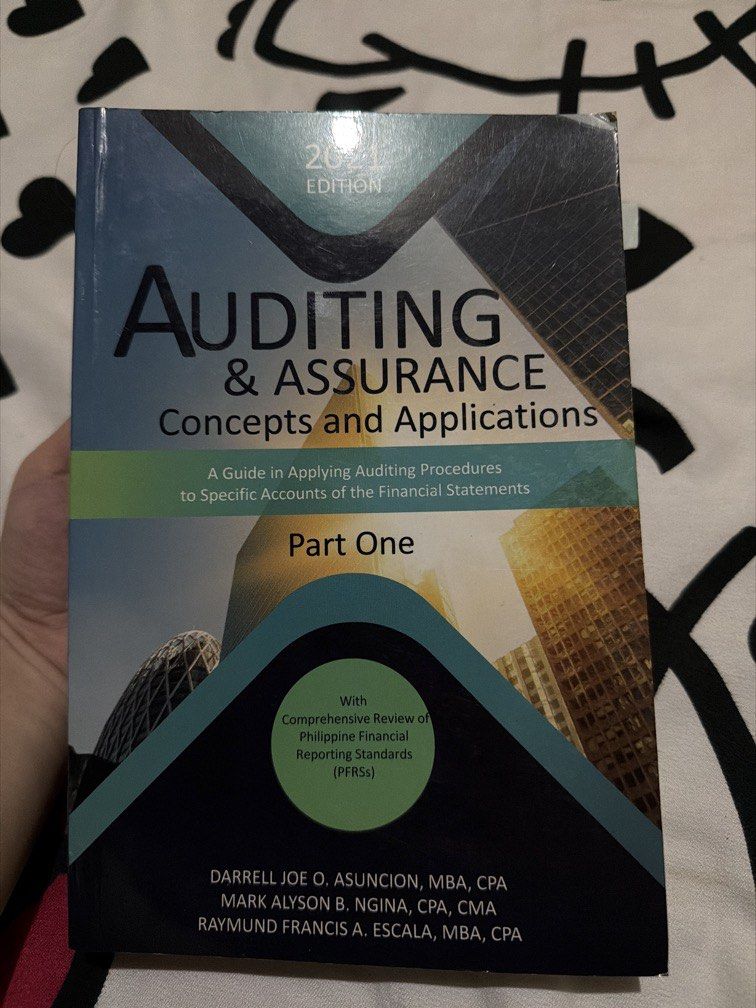 Auditing & assurance Concepts and Applications (Category: Assessment Books) located in Santo Tomas. Submitted by katsumi22 (Listing ID 1466303151, Image 1). Description: .