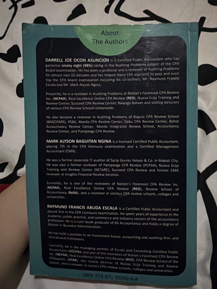 Auditing & assurance Concepts and Applications (Category: Assessment Books) located in Santo Tomas. Submitted by katsumi22 (Listing ID 1466303151, Image 2). Description: .