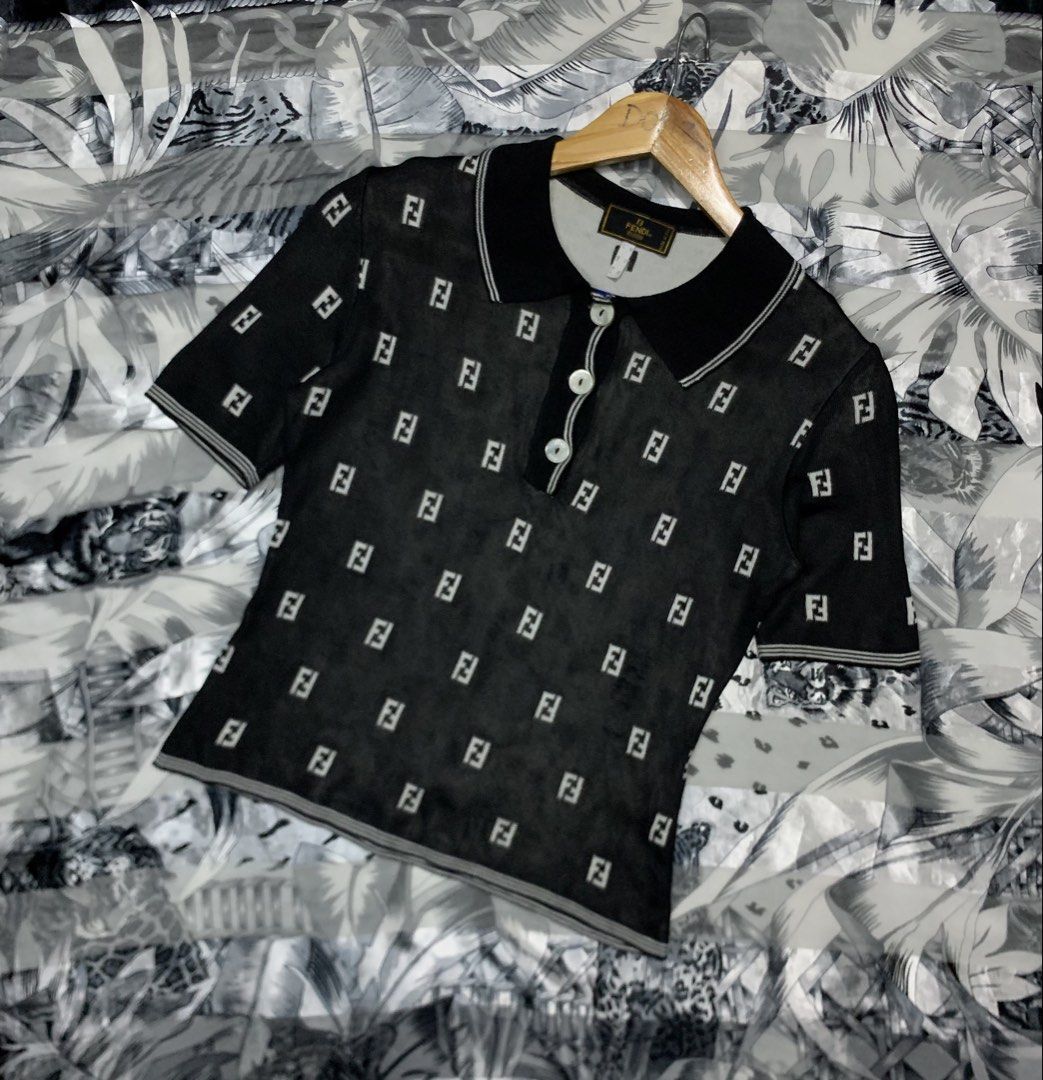Authentic Fendi FF Knitted (Category: Luxury Apparel) located in Polomolok. Submitted by domingthriftclothes (Listing ID 1466278363, Image 2). Description: - Authentic - Small to medium - Excellent no flaws.