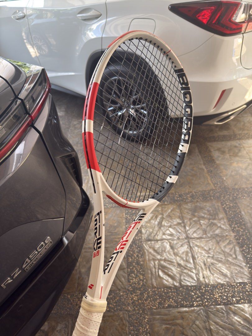Babolat Pure Strike (3rd Gen) (Category: Racket and Ball Sports) located in Antipolo. Submitted by nounforcederrors (Listing ID 1466192926, Image 2). Description: For Sale Babolat Pure Strike 3rd Gen 98 sq in headsize 16x19 string pattern 305 grams Grip 2 New overgrip installed 7.5/10 condition- Usual chips and scratches. No structural damage. Can send video upon request. Selling for 5,500php Ideal for a strong beginner to intermediate who wants 