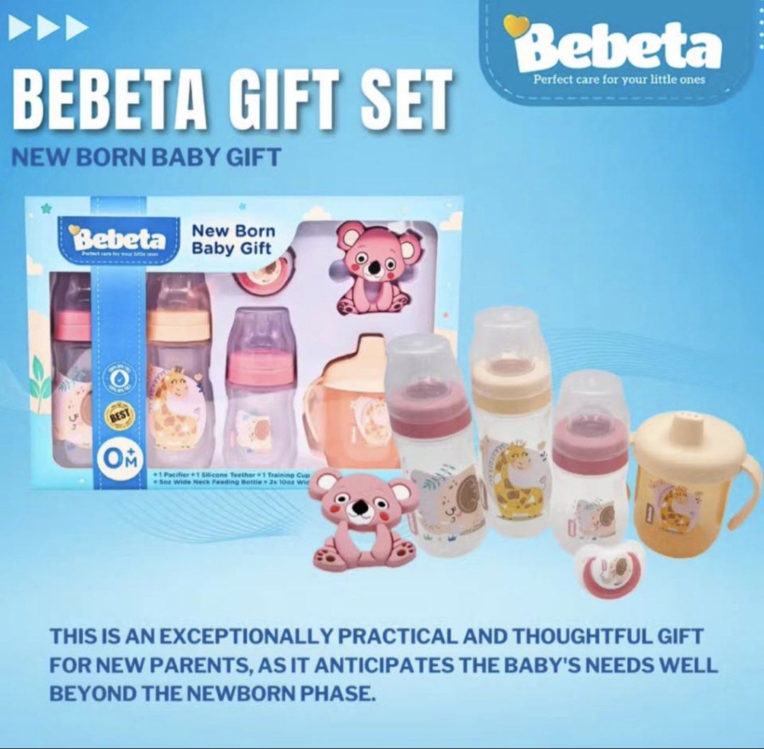 Baby bottle gift set (Category: Breastfeeding & Bottle Feeding) located in Makati City. Submitted by lernjergui (Listing ID 1466330621, Image 2). Description: .
