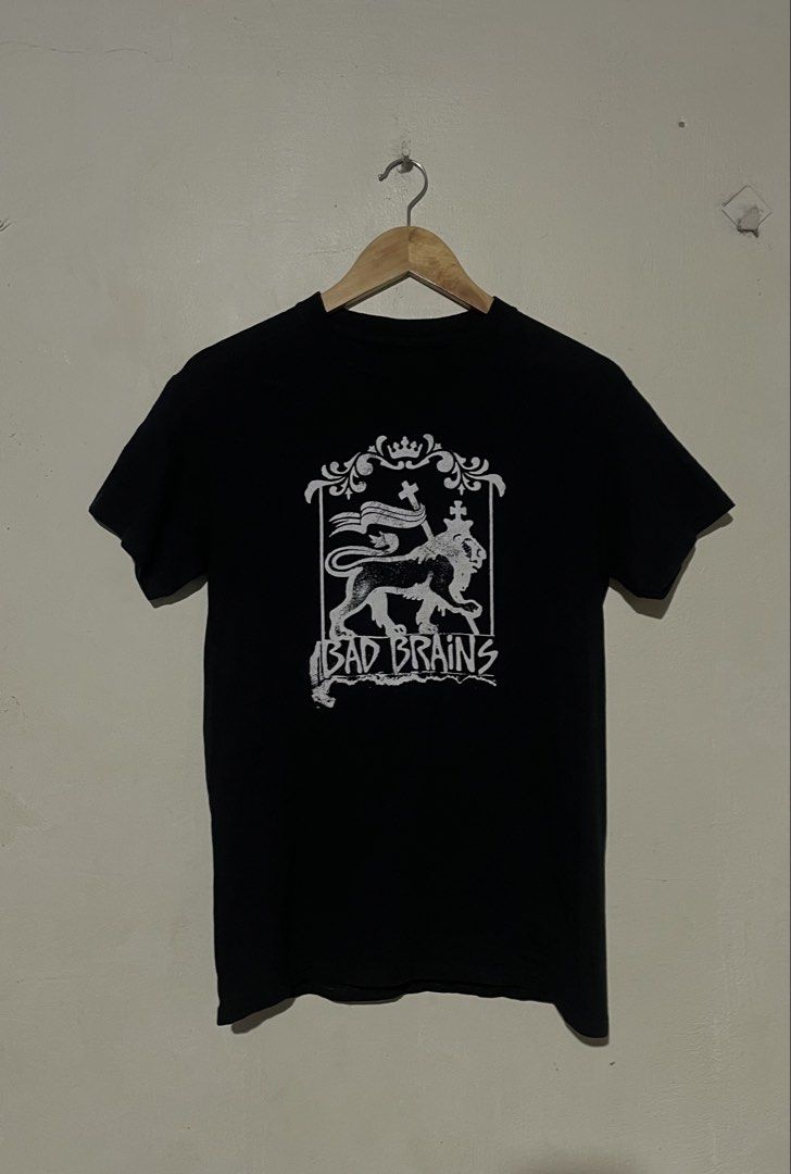 Bad Brains Lion Graphic shirt (Category: Tshirts & Polo Shirts ) located in San Jose del Monte. Submitted by naaahmaaan (Listing ID 1466221935, Image 1). Description: Dimes : L 25 - W 16 Size : Small 📍Sjdm Bulacan Dm for more inquiries 📩.