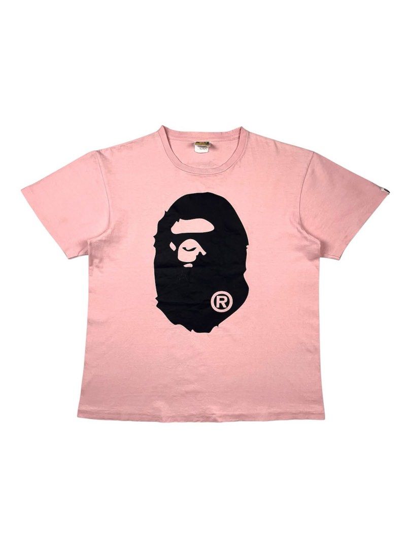 Bape - Bicolor Big Ape Head Tee (Category: Tshirts & Polo Shirts ) located in Puerto Princesa. Submitted by rrugsgallery (Listing ID 1466323819, Image 1). Description: Bape - Bicolor Big Ape Head Tee Tagged Size: XL Dimensions Length: 28 Width: 22.5 Condition: Very good Color rate: 9.5 Flaws: Hairline cracks .