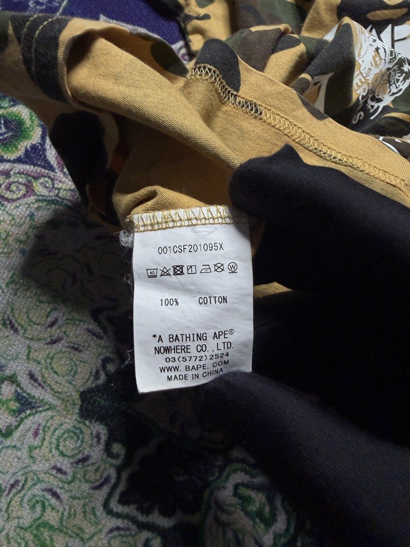 Bape First Camou Multi Logo Shirt (Category: Formal Shirts) located in Valenzuela. Submitted by telagram (Listing ID 1466241467, Image 3). Description: .