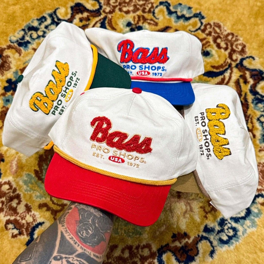 BASS PRO SHOP CHENILLE SNAPBACK CAP (Category: Caps & Hats) located in Manila. Submitted by eurythrift1117 (Listing ID 1466222020, Image 1). Description: FOR SALE BASS PRO SHOPS CHENILLE SNAPBACK CAP WHOLESALE AND RETAIL DM FOR MORE DETAILS 📩.