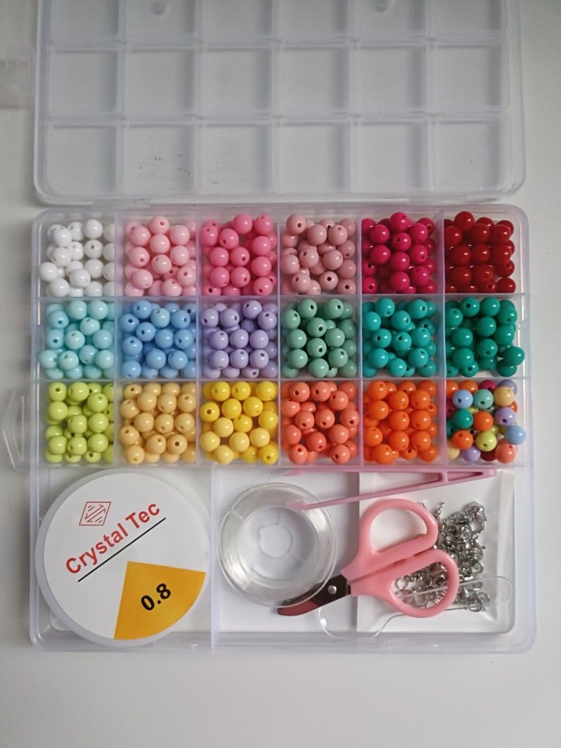 Bead Set Bundle #1 (Category: Craft Supplies & Tools) located in Tanza. Submitted by misumei (Listing ID 1466327728, Image 2). Description: INCLUSION: - pearl bead set - peanut bead set ( wala pang bawas) - round bead set (maganda quality ng mga round) - seed beads (unti palang nabawas, nagkahalo-halo nga lang) ***more than 1k original price ng bead sets MOP: Gcash | Mari Bank | BDO MOD: Pick-up | J&T Delivery | Lalamove, buyer magbobook RFS: spa
