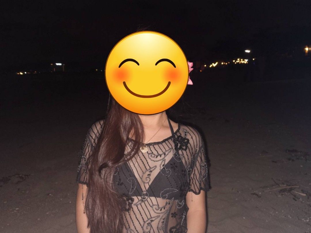 Beaded black top with bikini top (Category: Others Tops) located in San Fabian. Submitted by thriftbyfleur (Listing ID 1466332908, Image 1). Description: beaded top: naaalis yong ibang beads bikini: bnew -worn once -med both -sf starts at 75 (need po bayaran sf ng rider, mahal na po ang gas).