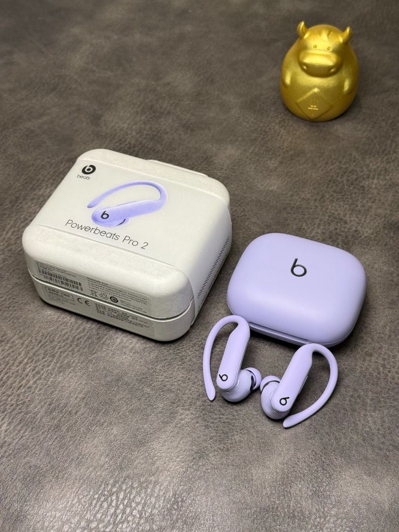 Beats Powerbats Pro 2 True Wireless Earbuds Purple (Category: Earphones) located in Las Pinas. Submitted by zenriver-b433df (Listing ID 1466177543, Image 3). Description: - Authentic Beats Powerbeats Pro 2 wireless earbuds in a stylish purple colorway - Secure, stay-put earhook design ideal for workouts and active lifestyles - Comes complete with the charging case (featuring a USB-C port) and original packaging box - Thoroughly cleaned and saniti