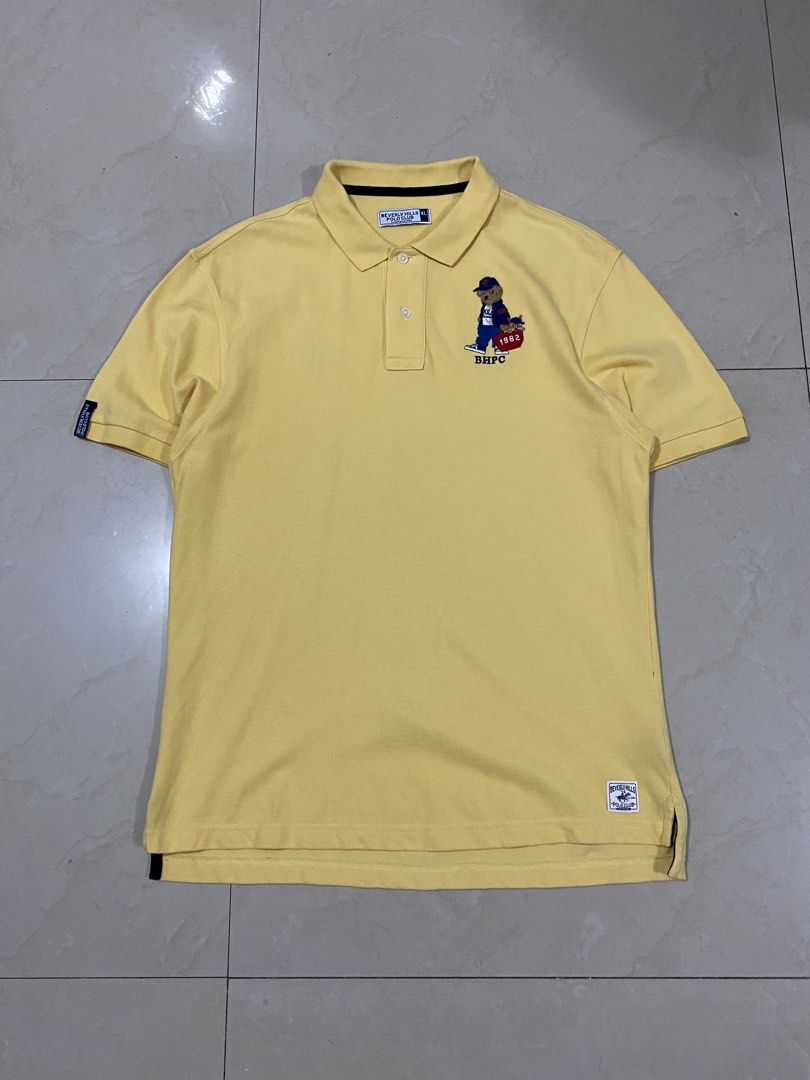 BEVERLY HILLS POLO CLUB POLO SHIRT ( SOLID BACKHIT) (Category: Tshirts & Polo Shirts ) located in Talisay. Submitted by hustlethrift_2600 (Listing ID 1466208607, Image 1). Description: BEVERLY HILLS POLO CLUB POLO SHIRT ( SOLID BACKHIT) XL ON TAG BEST FIT L-SEMI XL 21-22 W 27.5 FRONT L 29.5 BACK L EXCELLENT CONDITION (LIKE NEW) 9.9/10 COLOF RATE NO ISSUE - 749 🏷️.
