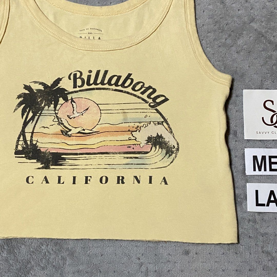 Billabong sleeveless summer top (Category: Sleeveless) located in Ajuy. Submitted by savvyclassics (Listing ID 1466310683, Image 2). Description: Medium to Large.