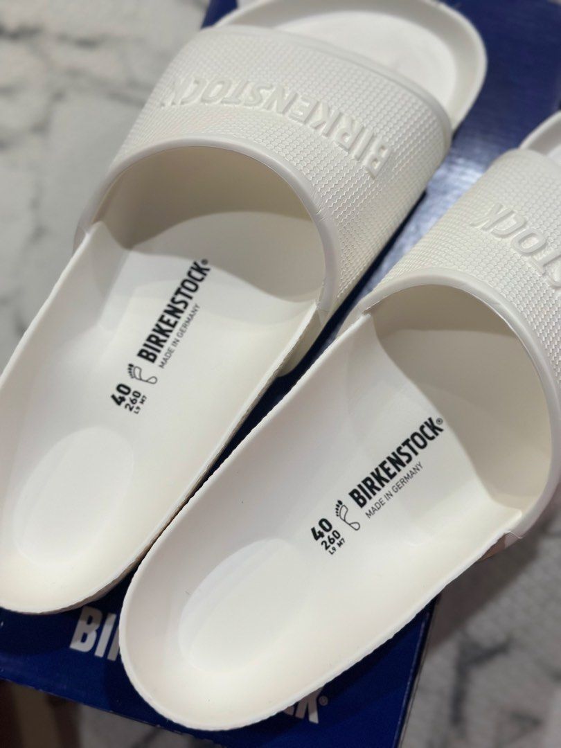 Birks | Barbados EVA White (Category: Slippers and slides) located in Cavite. Submitted by art_declutter (Listing ID 1466174646, Image 3). Description: Bnew with box.