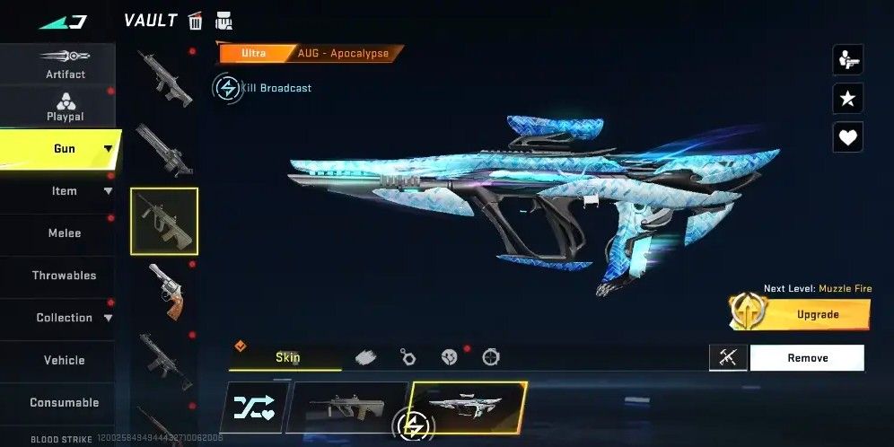 BloodStrike Account for sale (Category: Others) located in Manila. Submitted by rainbnsacc (Listing ID 1466315433, Image 3). Description: Bloodstrike account for sale 1st owner rebindable with collab items Payment Via Maya/Maribank.