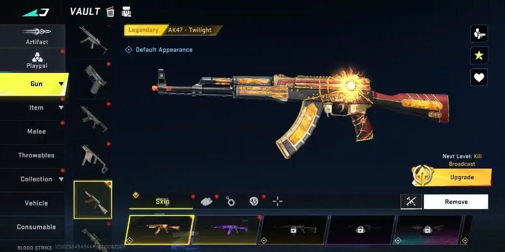 BloodStrike Account for sale (Category: Others) located in Manila. Submitted by rainbnsacc (Listing ID 1466315433, Image 2). Description: Bloodstrike account for sale 1st owner rebindable with collab items Payment Via Maya/Maribank.