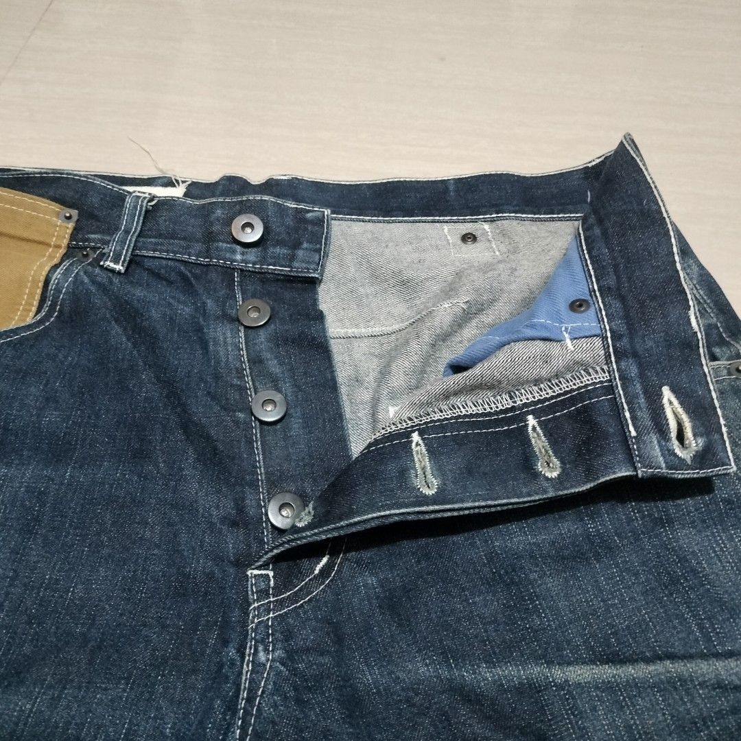 BLUE DE PANAME JEANS (Category: Jeans) located in Sariaya. Submitted by social_animalz (Listing ID 1466302684, Image 3). Description: waist: 34 length: 40.5 inches leg opening: 7.75 inches button fly made in france shipping fee is not included.