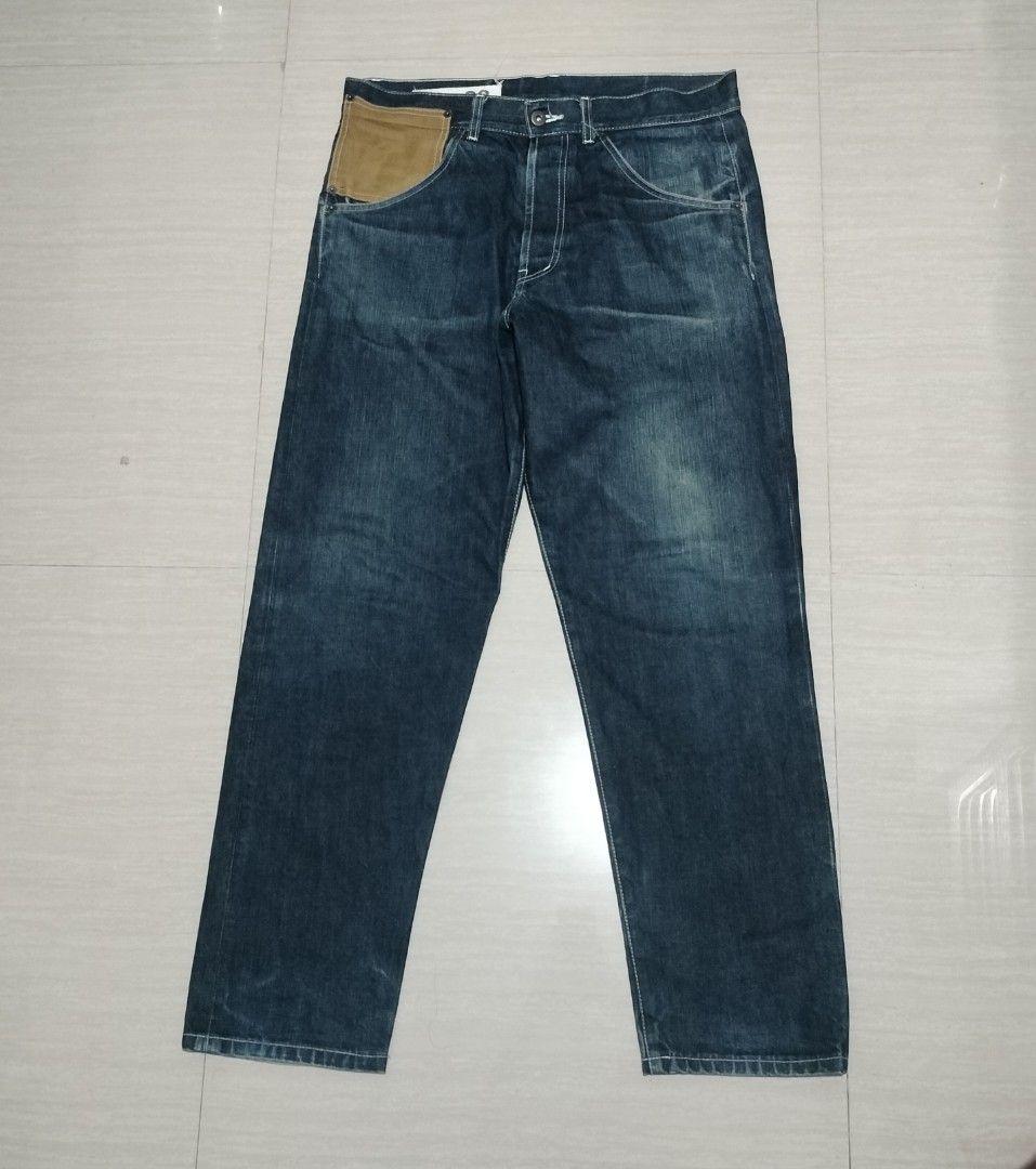 BLUE DE PANAME JEANS (Category: Jeans) located in Sariaya. Submitted by social_animalz (Listing ID 1466302684, Image 1). Description: waist: 34 length: 40.5 inches leg opening: 7.75 inches button fly made in france shipping fee is not included.