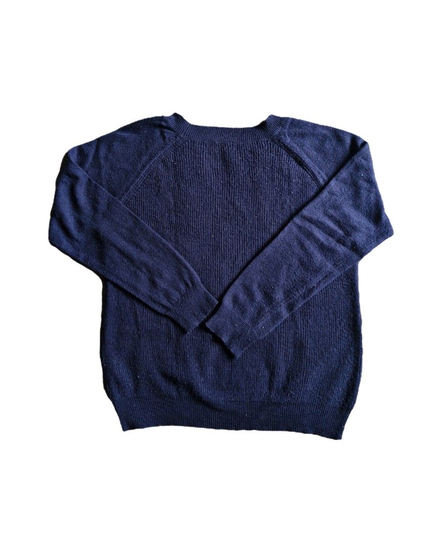 Blue Knitted Sweater (Category: Coats, Jackets and Outerwear) located in Baguio. Submitted by _.prelovedbyjo (Listing ID 1466238521, Image 2). Description: .