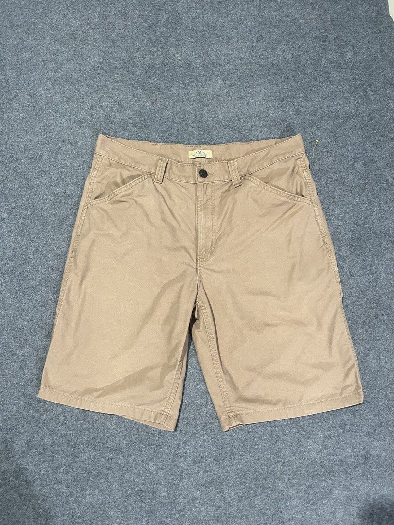 Blue mountain carpenter denim jorts (brown) (Category: Shorts) located in Lapu Lapu. Submitted by jhonrener41426 (Listing ID 1466266263, Image 2). Description: Size 34/36 Length-22.5 Leg opening-11 Excellent condition Color rate 9.5/10 Color brown Authentic Issue none .