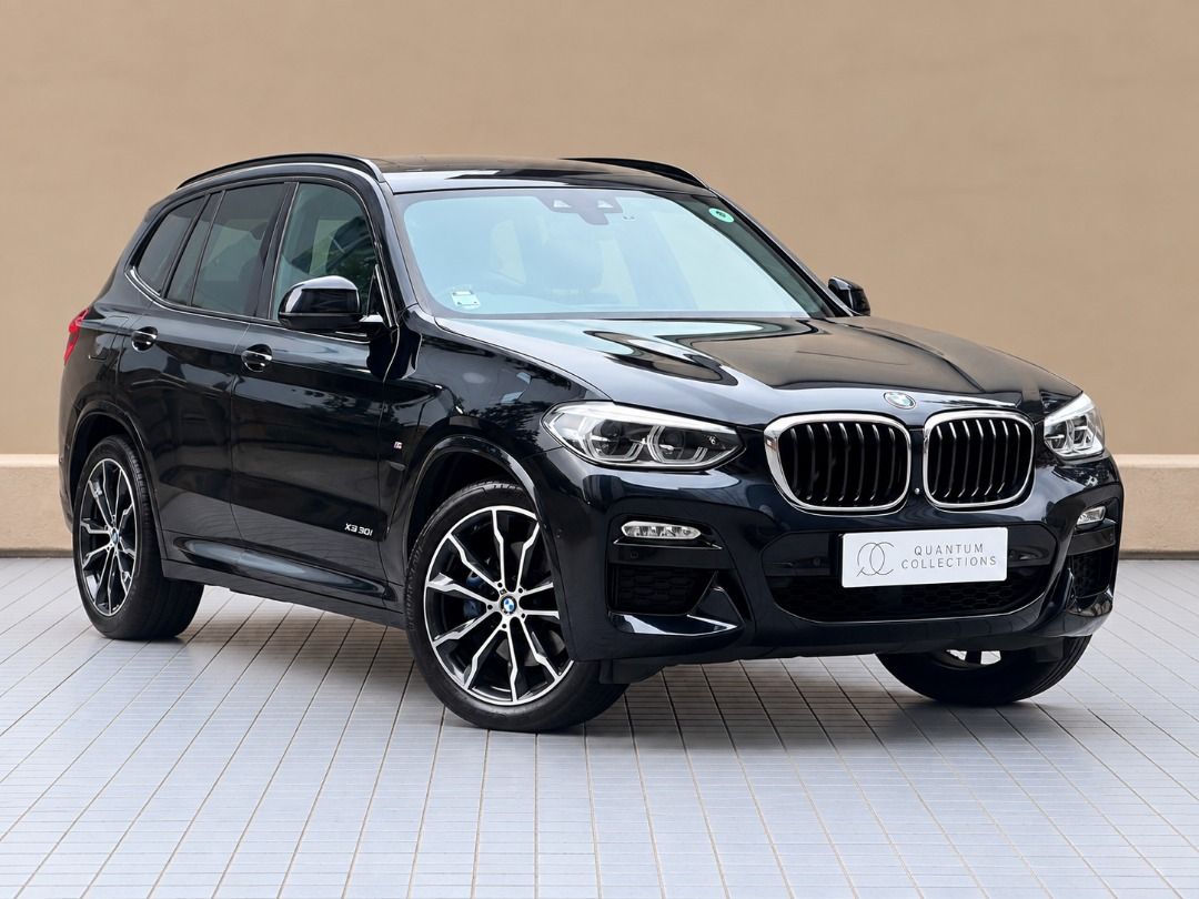 BMW X3 xDrive30i M Sport (A) (Category: Used Cars) located in Singapore. Submitted by quantumcollections (Listing ID 1466244717, Image 2). Description: 𝐁𝐌𝐖 𝐗𝟑 𝐱𝐃𝐫𝐢𝐯𝐞𝟑𝟎𝐢 𝐌-𝐒𝐩𝐨𝐫𝐭 𝑅𝑒𝑔 𝐷𝑎𝑡𝑒: 2 𝐽𝑢𝑙 2018 (1𝑦𝑟 8𝑚𝑡ℎ) 𝑀𝑖𝑙𝑒𝑎𝑔𝑒: 94,274𝑘𝑚 𝑂𝑤𝑛𝑒𝑟𝑠: 1 𝐹𝑢𝑙𝑙 𝐿𝑜𝑎𝑛 𝑀𝑜𝑛𝑡ℎ𝑙𝑦 𝑜𝑛𝑙𝑦 @ $43𝑥𝑥!!! 𝐵𝑎𝑛𝑘 𝐿𝑜𝑎𝑛 𝑀𝑜𝑛𝑡ℎ𝑙𝑦 𝑜𝑛𝑙𝑦 @ $29𝑥𝑥!!! 𝑊𝑎𝑟𝑟𝑎𝑛𝑡𝑦 𝑡𝑖𝑙𝑙 𝑒𝑛𝑑 𝐶𝑂𝐸!!! 𝐹𝑢𝑙𝑙 𝐿𝑜