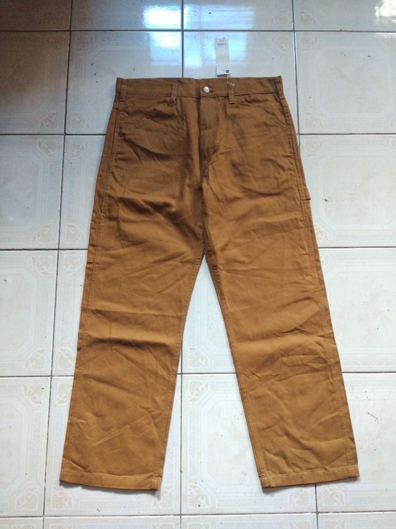 BNew GU Brown Work Pant 34 actual (Category: Trousers) located in Pasay City. Submitted by denimdude.ph (Listing ID 1466200522, Image 1). Description: .