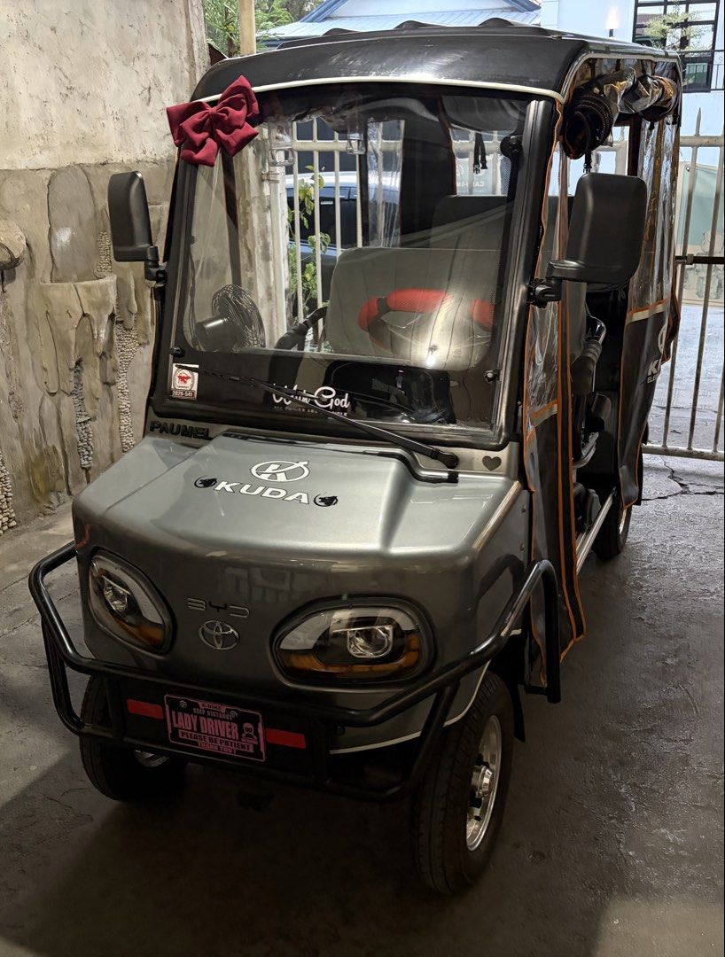 BRAND NEW CONDITION KUDA LION 2026 MODEL (Category: Motorbikes for Sale) located in San Pedro. Submitted by cathy_paras (Listing ID 1466294829, Image 1). Description: ⚡️ FOR SALE — KUDA EBIKE ⚡️ 3 months old Date of purchase : July 21, 2026 LATEST MODEL OF KUDA! Gray | Complete with Rain Cover ✅ Latest KUDA model ✅ Well-maintained & in good condition ✅ Complete documents ✅ Registered in Biñan City ✅ With full rain/weather cover ✅ Spacious & comfo