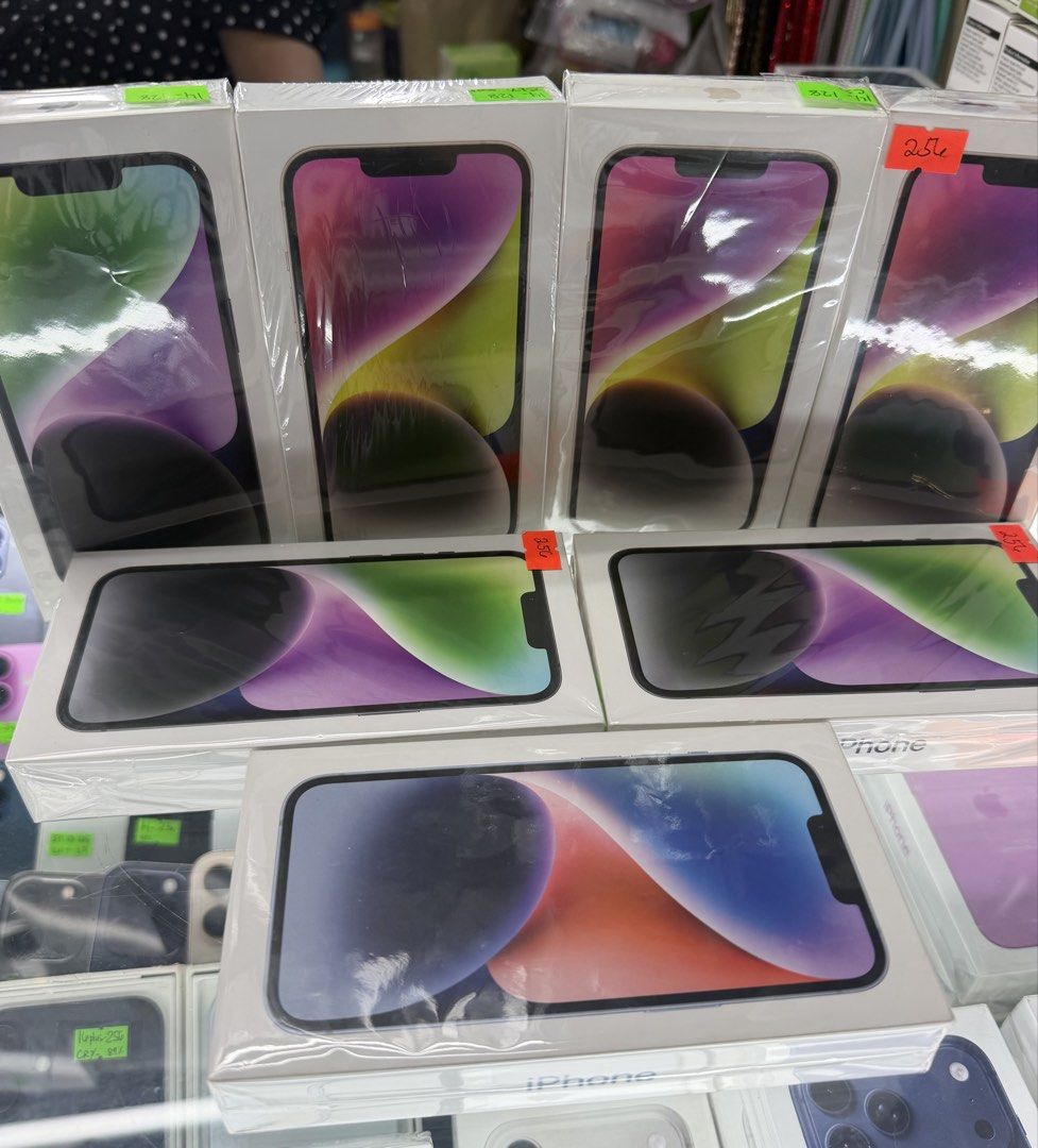 Brand New iPhone 14 (Category: iPhone 14 Series) located in San Juan City. Submitted by darrenneilcellphones (Listing ID 1466241216, Image 2). Description: Brand New iPhone 14 NTC 128gb - 37,000 256gb - 40,000 2/F Greenhills Shopping Center San Juan City Metro Manila XA-01 Stall Number 10:00 to 9:00 Daily Eric - 09996750116 Marlyn - 09214033885 Cash on delivery COD Cash on pick up COP.