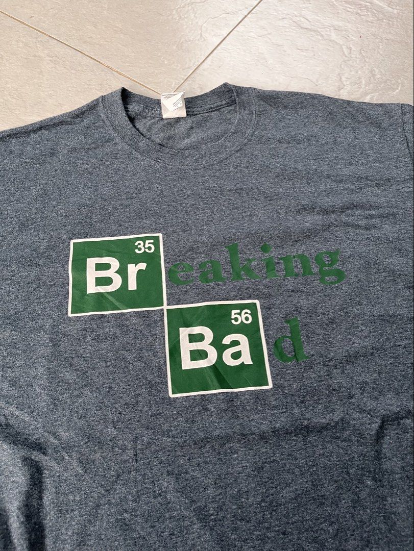 Breaking Bad Tee (Category: Tshirts & Polo Shirts ) located in Bacolod City. Submitted by lanceloots (Listing ID 1466276978, Image 2). Description: Breaking Bad T-Shirt by Gildan Size Large in Tag - 22 Width - 29 Length No Issues Like New! .