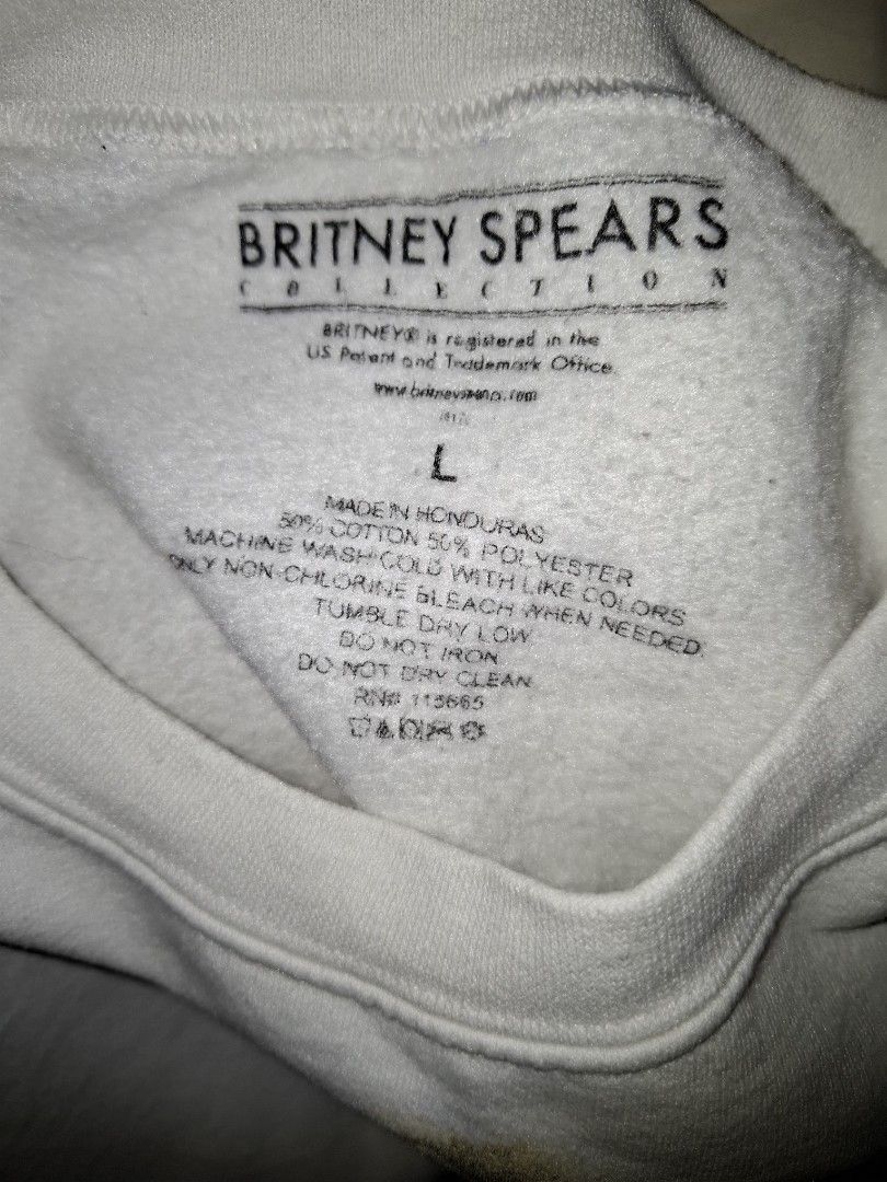 Britney Spears Sweatshirt (Category: Coats, Jackets and Outerwear) located in Manila. Submitted by haniel29 (Listing ID 1466223909, Image 3). Description: .