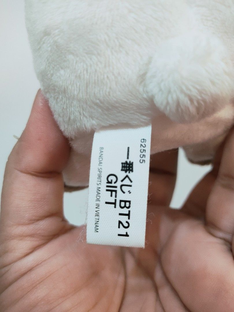 BTS BT21 Gift RJ Plush (Category: Plushies & Soft Toys) located in Antipolo. Submitted by bhabiegraciefashionlab (Listing ID 1466279714, Image 3). Description: 💜✨BTS BT21 Gift RJ Plush ✨💜 🇯🇵Authentic From Japan 📸Actual Photos posted, what you see is what you'll get 😍Perfect for BTS Fans/Armys /BT21 Collectors or for gifting 🔖Like New 💸MOP 👉🏻Gcash /Maribank/GoTyme 🚚MOD 👉🏻J&T / Lalamove ❌NO FREE Sf (sf is paid by the buyer) ❌NO COD 👥M