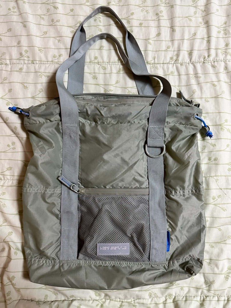 BTV Parapack 001 in Sage (Category: Backpacks) located in Quezon City. Submitted by ziaianana (Listing ID 1466276145, Image 1). Description: RFS: Used only a couple times SRP is ₱4,690, selling for only ₱3,500 - Price slightly negotiable - Made of recycled ripstop nylon which makes it super lightweight - Fits upto 13" laptop + it's water resistant! 💦 - Convertible into a tote or backpack + foldable into its pocket - Purchased late 2025 in BTV Me