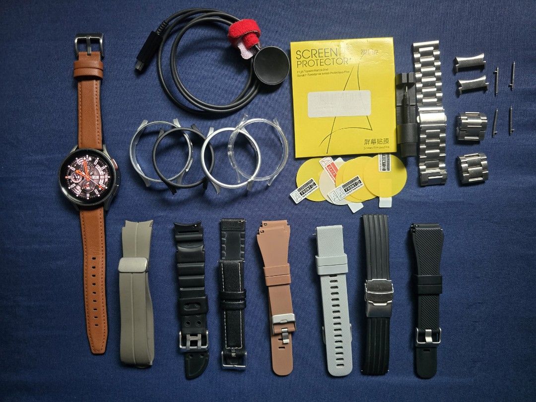 (Bundle) Samsung Galaxy Watch 5Pro & Buds 3 (Category: Other Gadgets) located in Caloocan City. Submitted by 9abreal (Listing ID 1466240549, Image 2). Description: BUNDLE SALE ONLY‼️ Original Samsung Galaxy Watch 5 Pro & Buds 3 💸 Bundle Price: P13,500.00 (still negotiable.Bigyan kita discount.) ⌚️ Samsung Galaxy Watch 5 Pro (45mm) Condition: -Used (Good) -can last 2-3 days depending on usage Bought on: Early 2023 Color: Gray Titanium Memory: 1.5