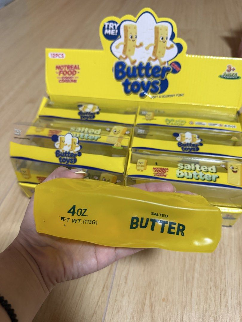 Butter Vaseline Squishy (Category: Interactive Toys) located in Quezon City. Submitted by eskyanolvia (Listing ID 1466300777, Image 1). Description: .