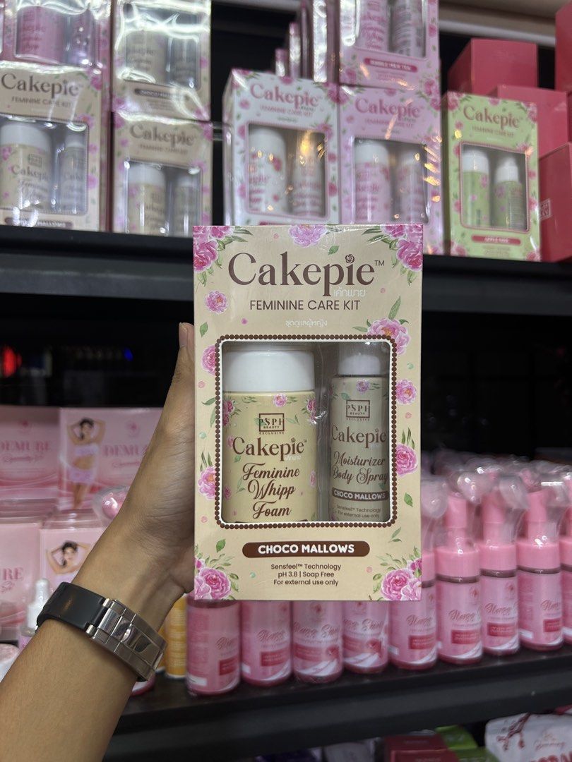 Cakepie Feminine Care Kit (Category: Body Care) located in Manila. Submitted by rjayshop_star (Listing ID 1466196377, Image 2). Description: Available Onhand Cod and Non Cod Delivery Via Lalamove .