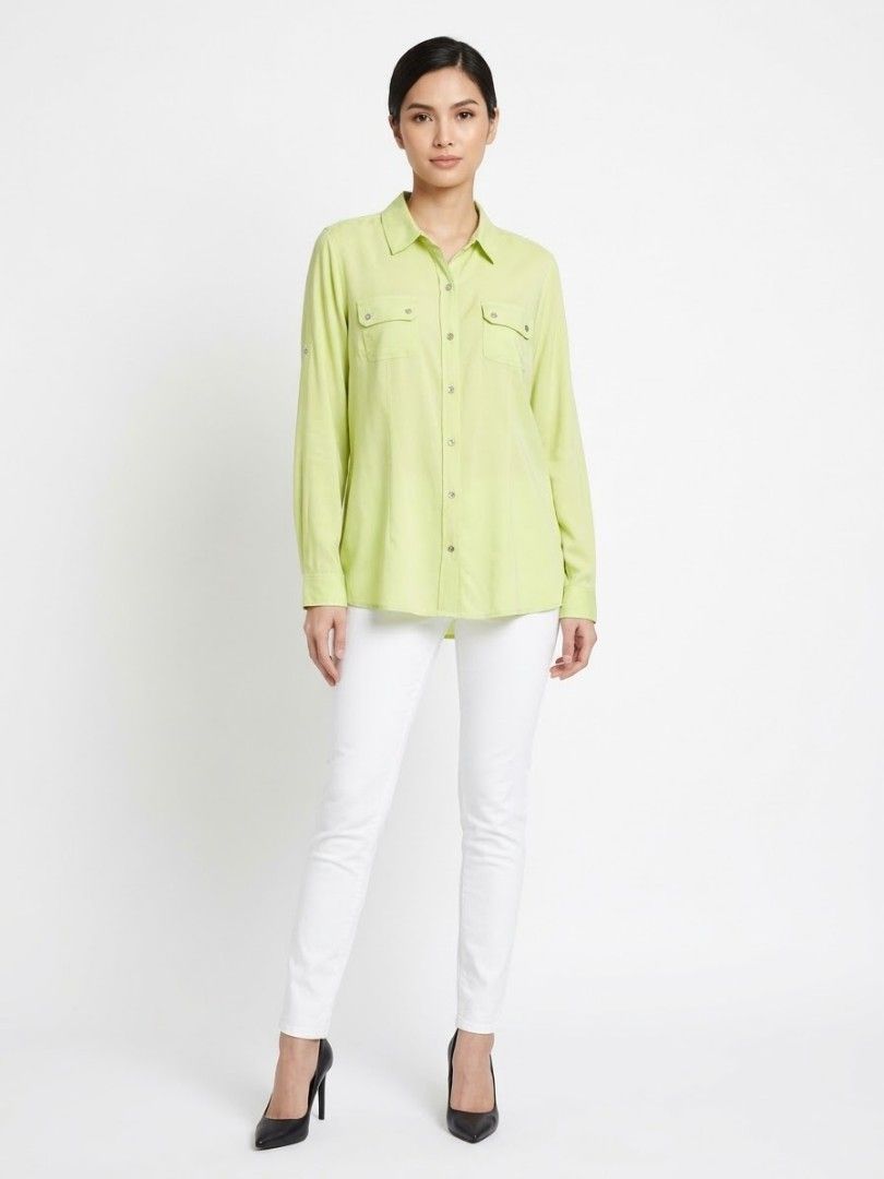 CALVIN KLEIN BASIC BLOUSE (Category: Blouses) located in Sepang. Submitted by twolips.wardrobe (Listing ID 1466162029, Image 3). Description: FREE POSTAGE SEMENANJUNG ✔️ SS POSTAGE + RM15 ❤️❤️❤️❤️❤️❤️❤️❤️ PLEASE BACA SEBELUM BELI: ❤️ ADA 7 OWNER BAJU DALAM NI. 2 admin ❤️ BAJU DARI PELBAGAI SOURCES (ada new item/ warehouse sale/ custom/preloved / yang tak berkenan beli kat seller lain pun akan diletgo semula di sini, etc) ❤️ TAK SESUAI UNTUK FUSSY