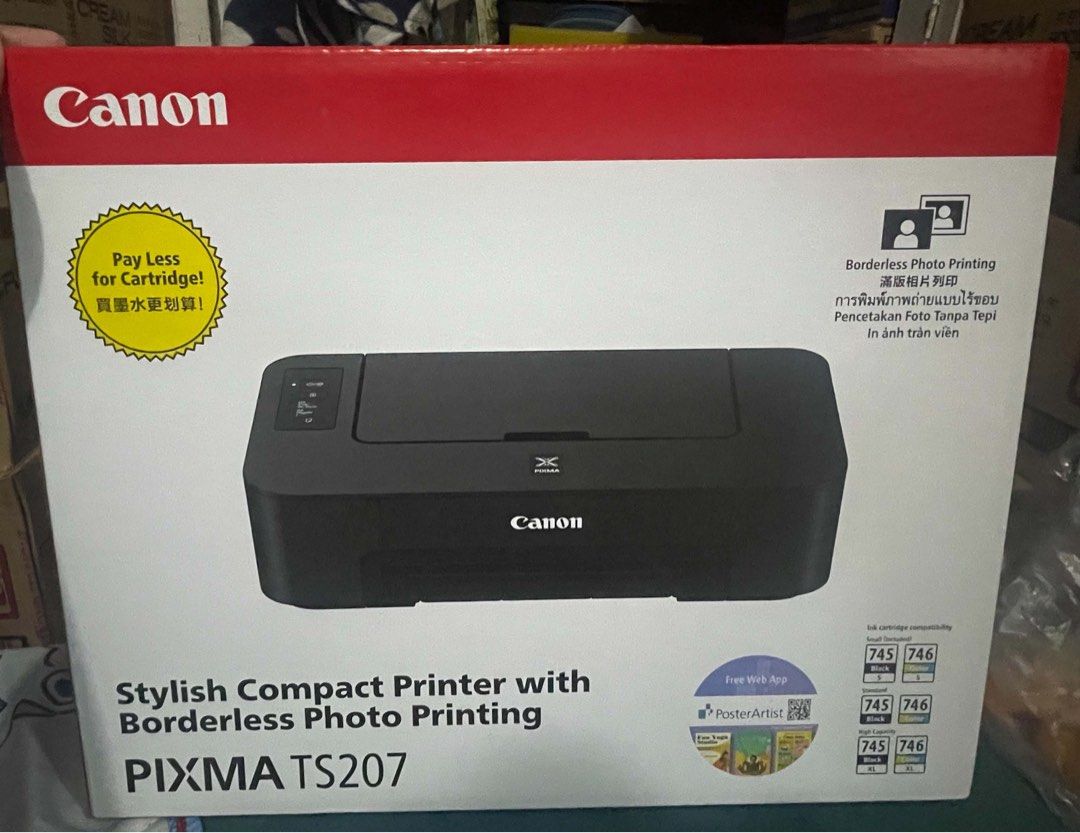 Canon Printer (Category: Printers, Scanners & Copiers) located in Caloocan City. Submitted by b3asty_0323 (Listing ID 1466256877, Image 1). Description: 🔥 BRAND NEW CANON PIXMA TS207 — FOR SALE! 🔥 🖨️ Brand New • Never Used • One Unit Only! 2,000 nalang ! 🎁 FREEBIE LANG PO ITO SA TABLET NA BINILI KO, kaya ibinibenta ko dahil may existing printer na kami sa bahay. 😊 ✅ Brand New / Never Used ✅ Canon PIXMA TS207 ✅ Complete & ready to use ✅ Perfe