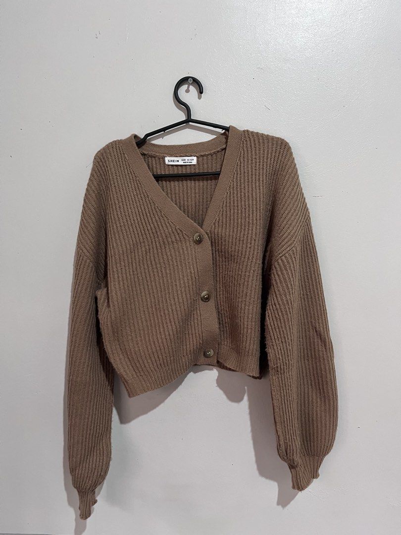 Cardigan Shein (Category: Coats, Jackets and Outerwear) located in Manila. Submitted by serra_shop (Listing ID 1466183620, Image 2). Description: Cardigan Shein 10/10 Size: Small-Medium-Large Location: Pampanga Courier: J&T.